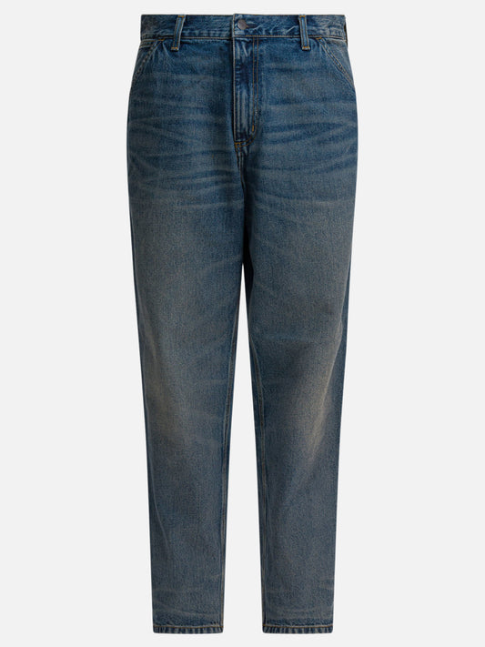 Jeans a gamba larga Solid colour  Blu - Carhartt WIP Uomo | VIETTI Online Store 
