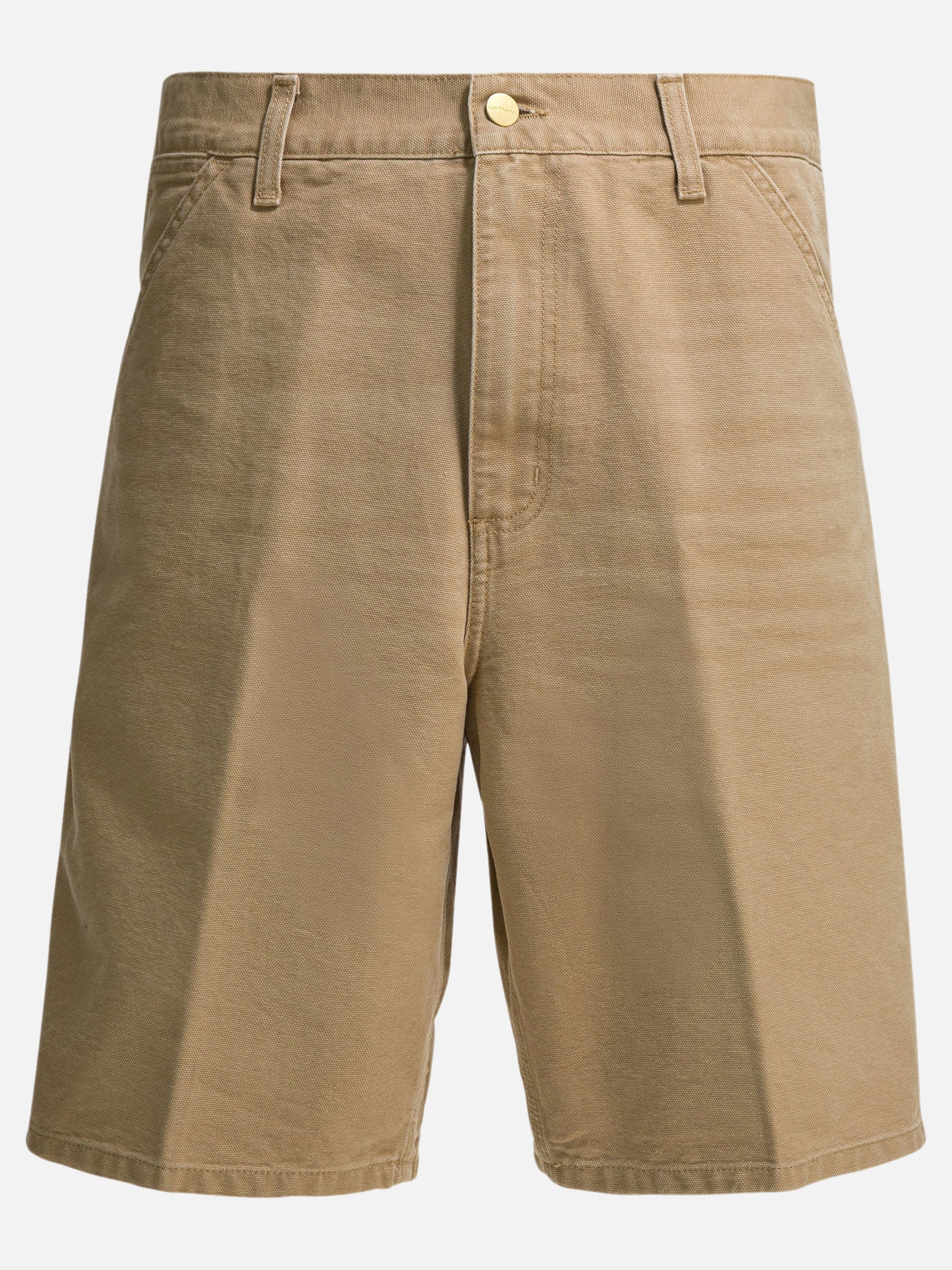 Utility shorts Solid colour  Beige - Carhartt WIP Men | PDP | VIETTI Online Store | Zoom-Modal
