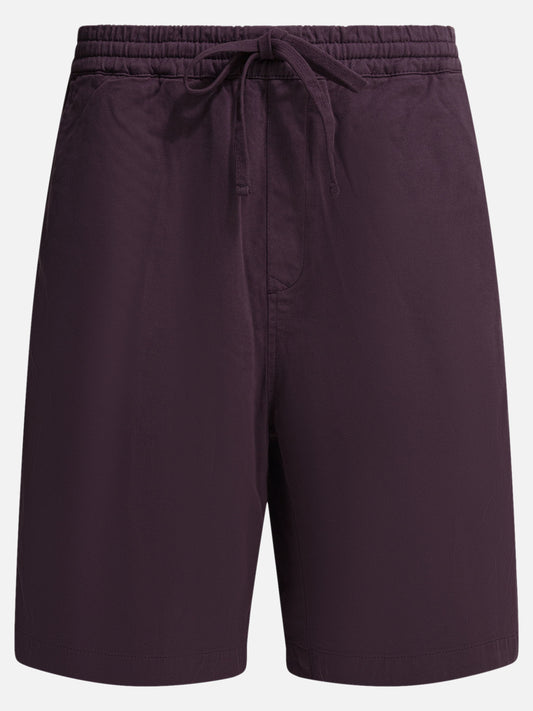 Sweat shorts Solid colour  Purple - Carhartt WIP Men | PLP | VIETTI Online Store 
