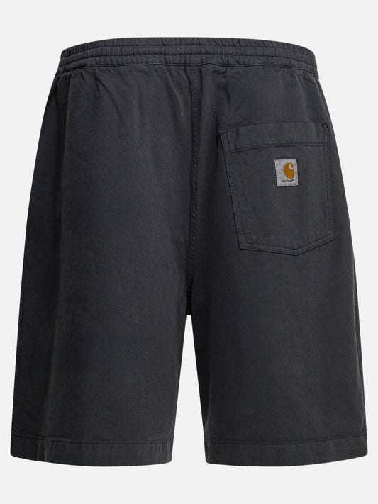 Sweat shorts Solid colour  Grey - Carhartt WIP Men | PLP | VIETTI Online Store | 2

