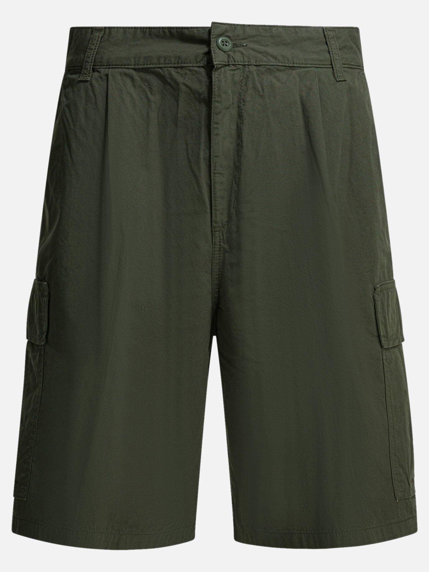 Cargo shorts Solid colour  Green - Carhartt WIP Men | PDP | VIETTI Online Store | Zoom-Modal
