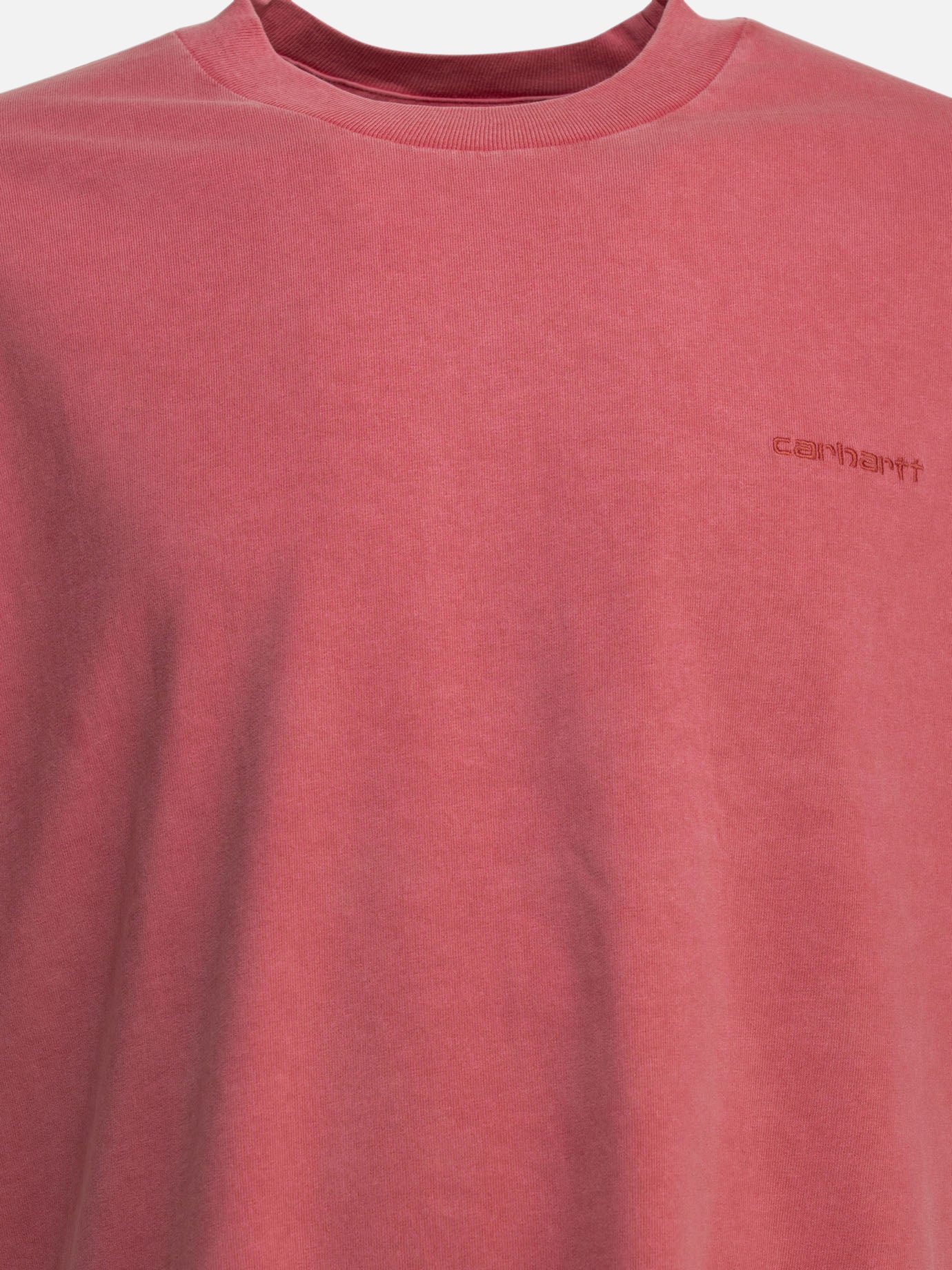 Crewneck t-shirts Logo  Fuchsia - Carhartt WIP Men | PDP | VIETTI Online Store | thumbnail_3
