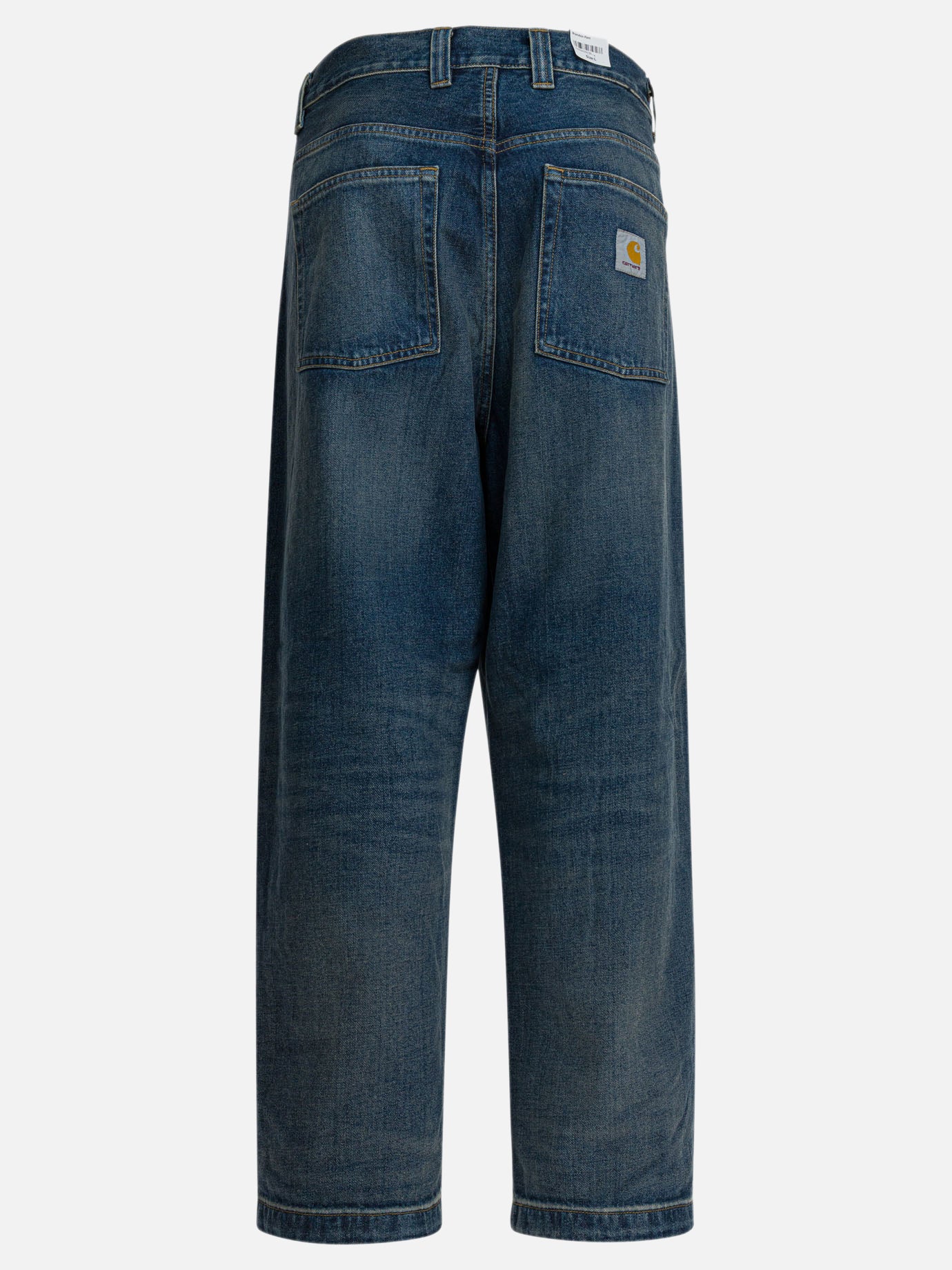 Jeans a gamba larga Solid colour  Blu - Carhartt WIP Uomo | PDP | VIETTI Online Store | thumbnail_2