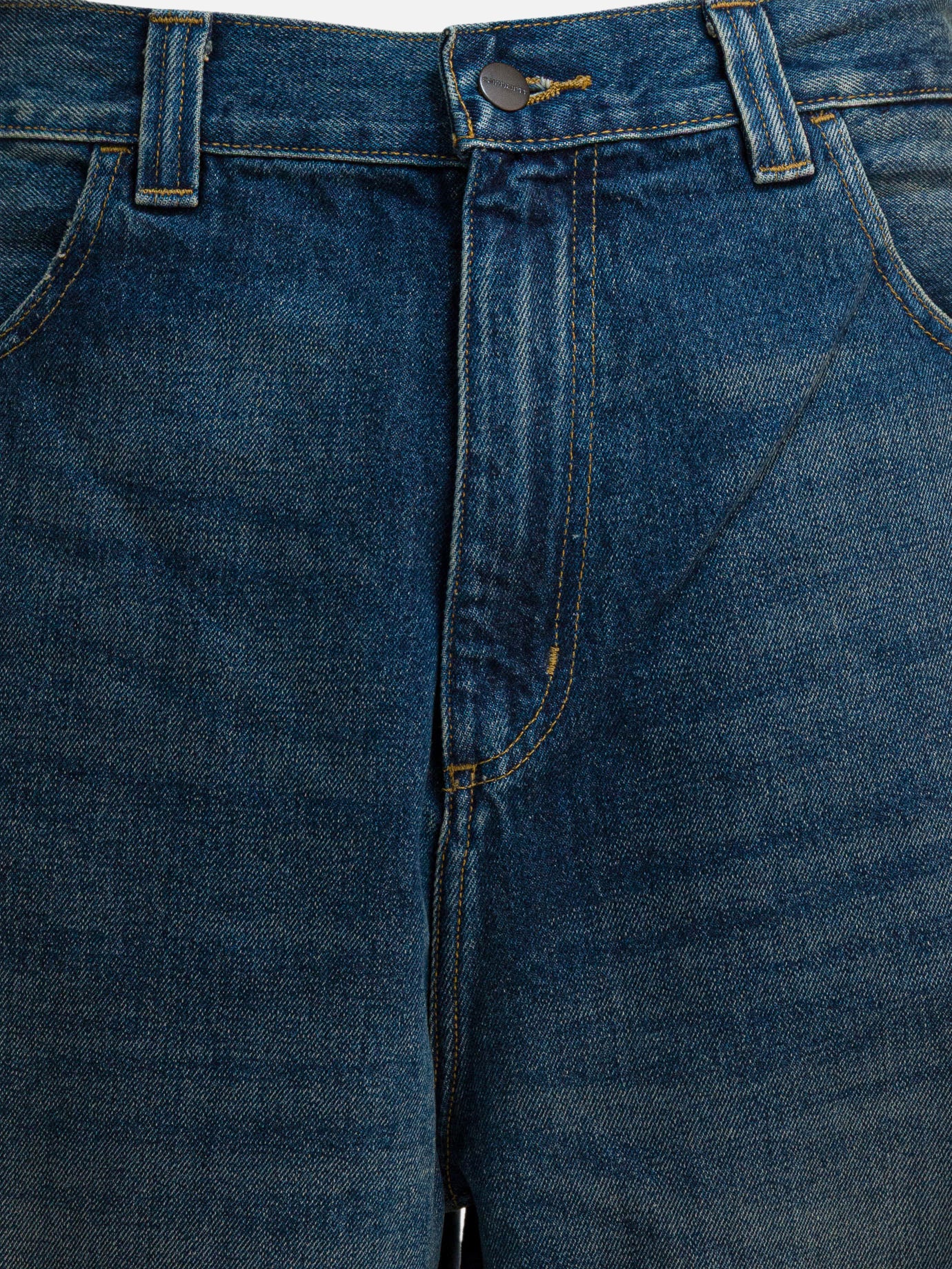 Jeans a gamba larga Solid colour  Blu - Carhartt WIP Uomo | PDP | VIETTI Online Store | Zoom-Modal_3
