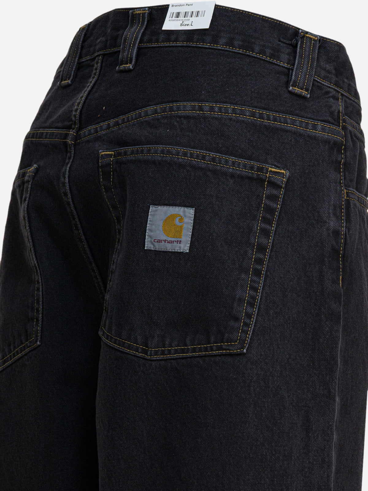 Carhartt WIP "Brandon" Wide leg jeans Black