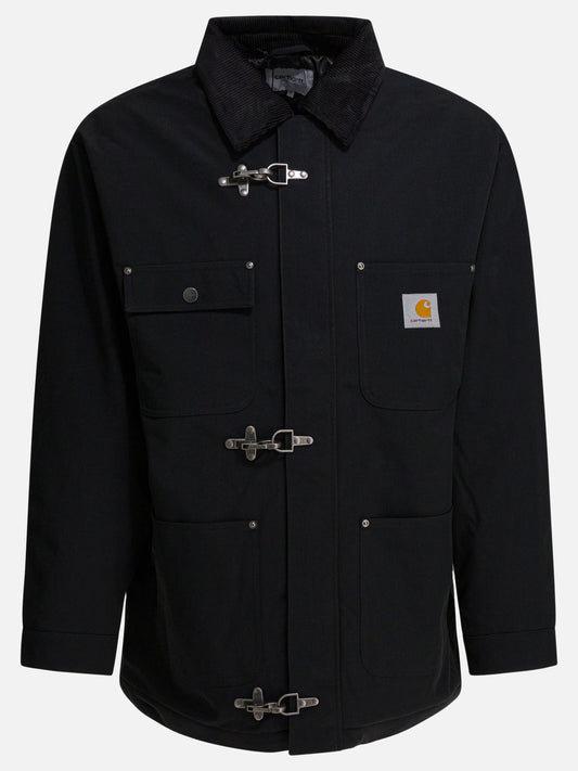 Impermeabili & Trench Logo  Nero - Carhartt WIP Uomo | PLP | VIETTI Online Store 
