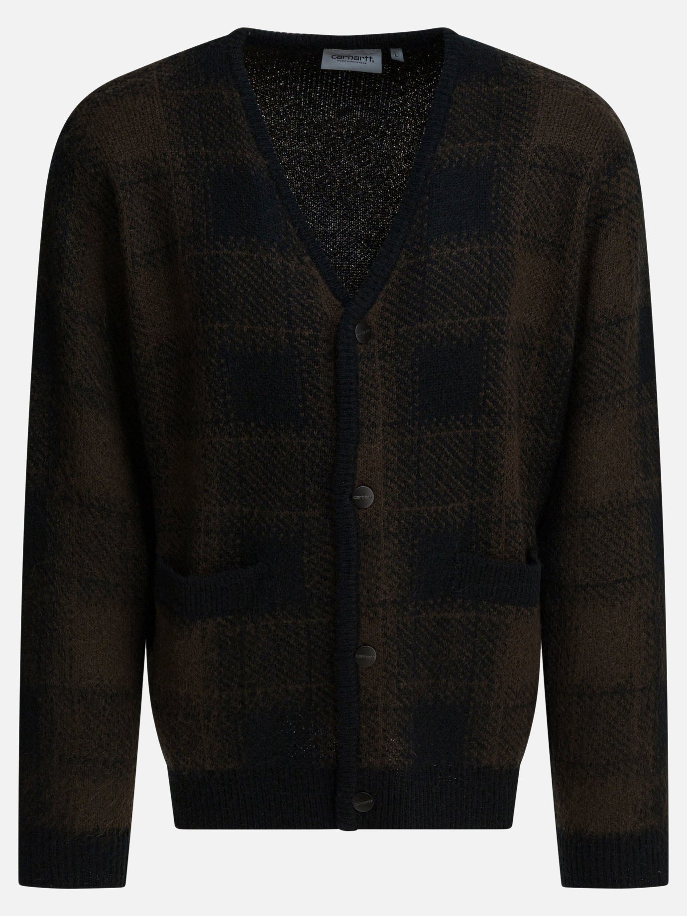 Cardigans Solid colour  Black - Carhartt WIP Men | PDP | VIETTI Online Store | thumbnail