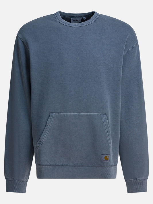 Crewnecks Logo  Light blue - Carhartt WIP Men | VIETTI Online Store 
