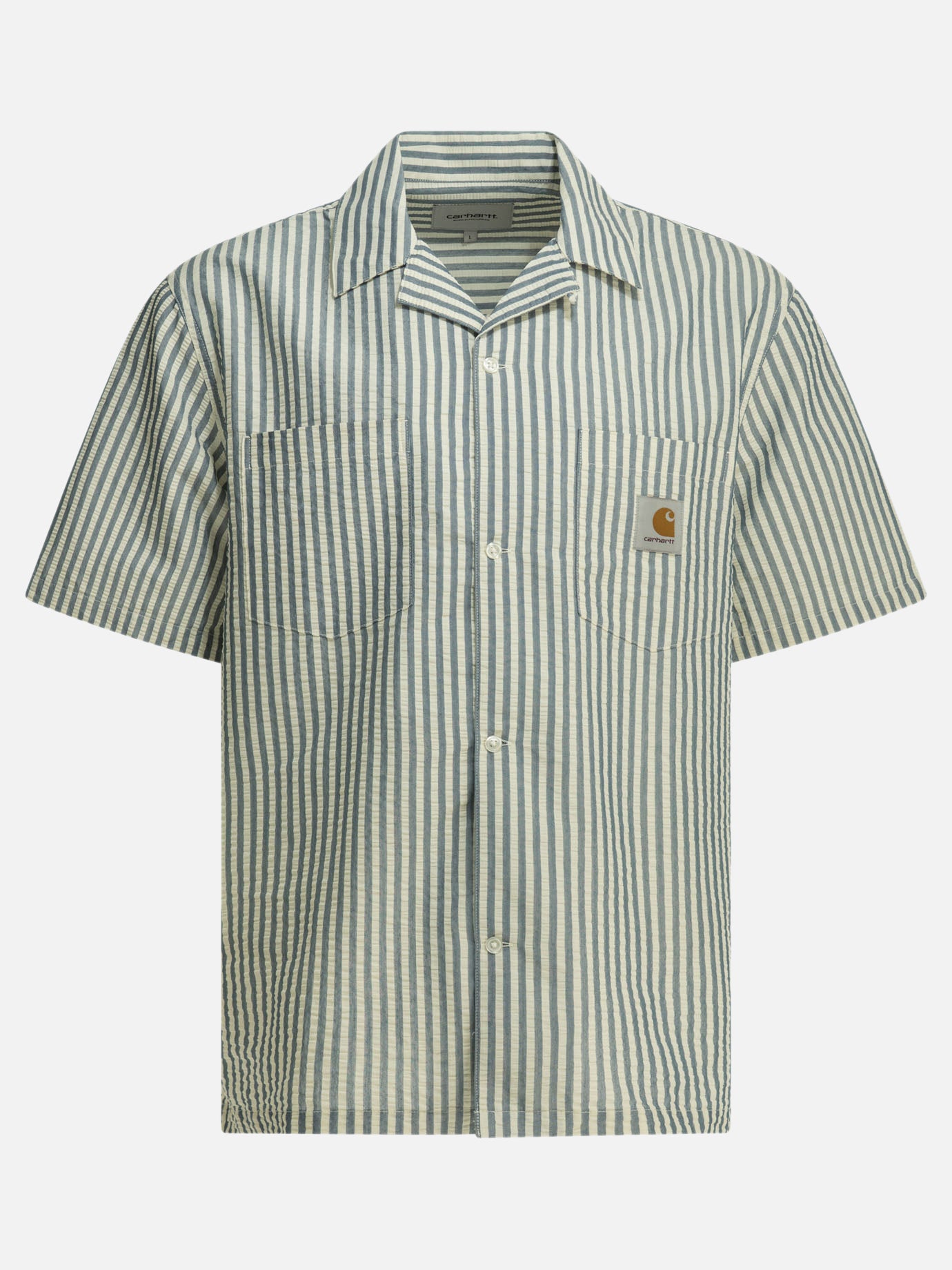 Casual shirts Striped  Blue - Carhartt WIP Men | PDP | VIETTI Online Store | thumbnail