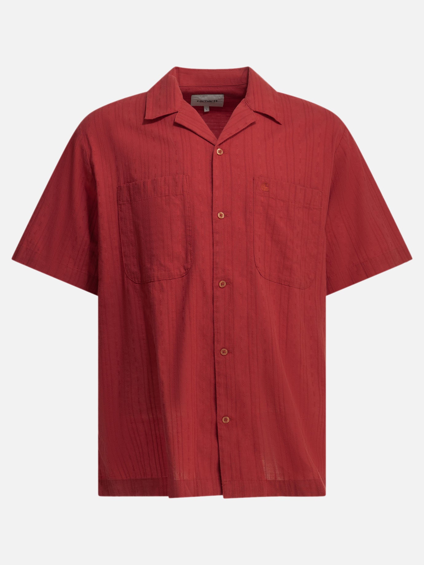 Casual shirts Logo  Red - Carhartt WIP Men | PDP | VIETTI Online Store | Zoom-Modal
