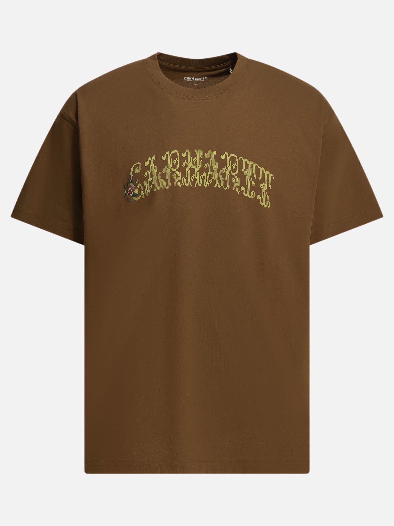 Crewneck t-shirts Graphics  Brown - Carhartt WIP Men | PDP | VIETTI Online Store | thumbnail
