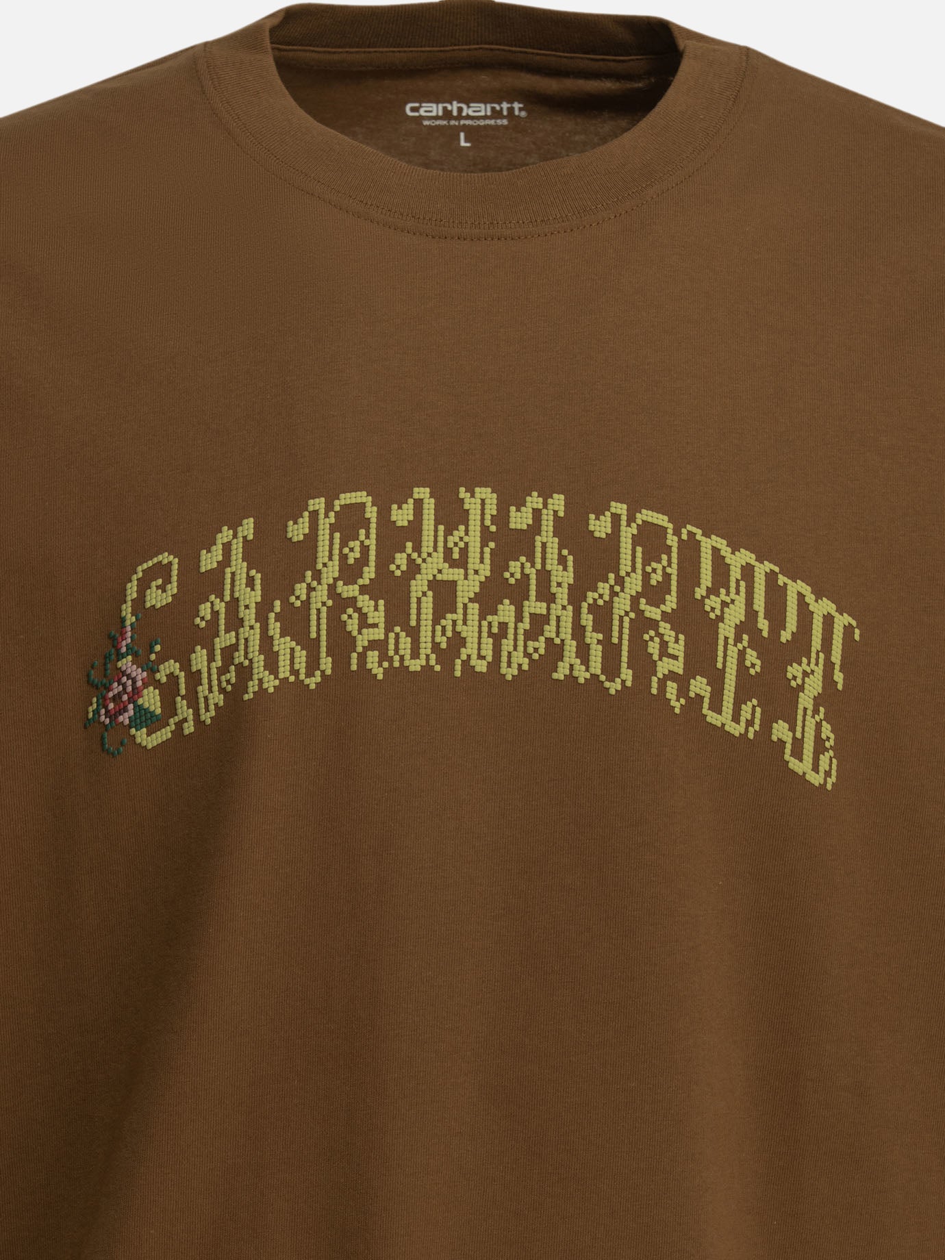 Crewneck t-shirts Graphics  Brown - Carhartt WIP Men | PDP | VIETTI Online Store | thumbnail_3