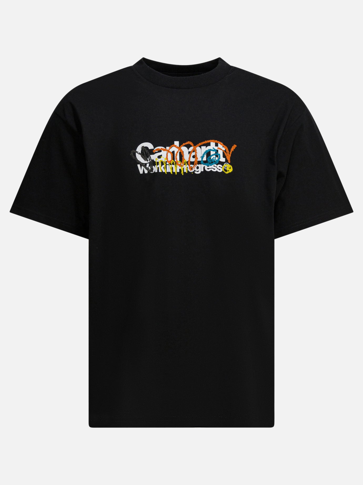T-shirt girocollo 100% cotton  Nero - Carhartt WIP Uomo | PDP | VIETTI Online Store | thumbnail