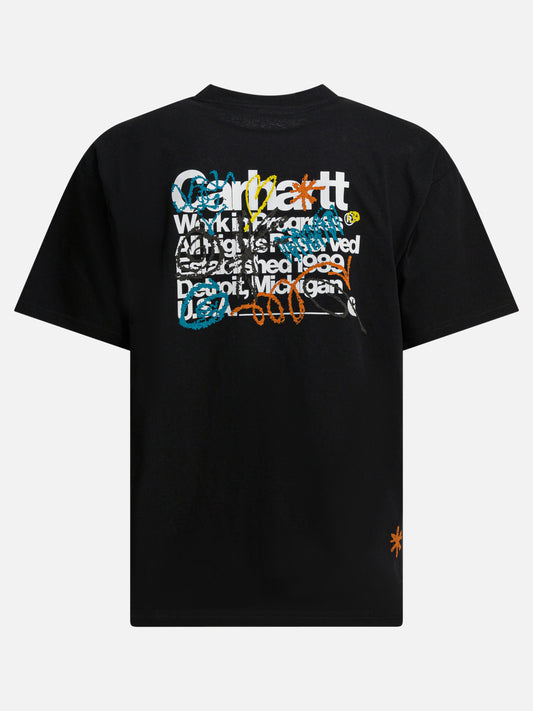 T-shirt girocollo 100% cotton  Nero - Carhartt WIP Uomo | PLP | VIETTI Online Store | 2
