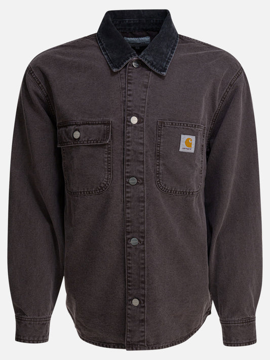 Giacche overshirt Solid colour  Marrone - Carhartt WIP Uomo | VIETTI Online Store 
