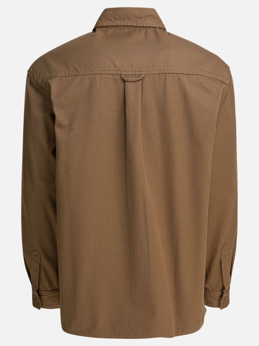 Giacche overshirt Solid colour  Beige - Carhartt WIP Uomo | VIETTI Online Store | 2

