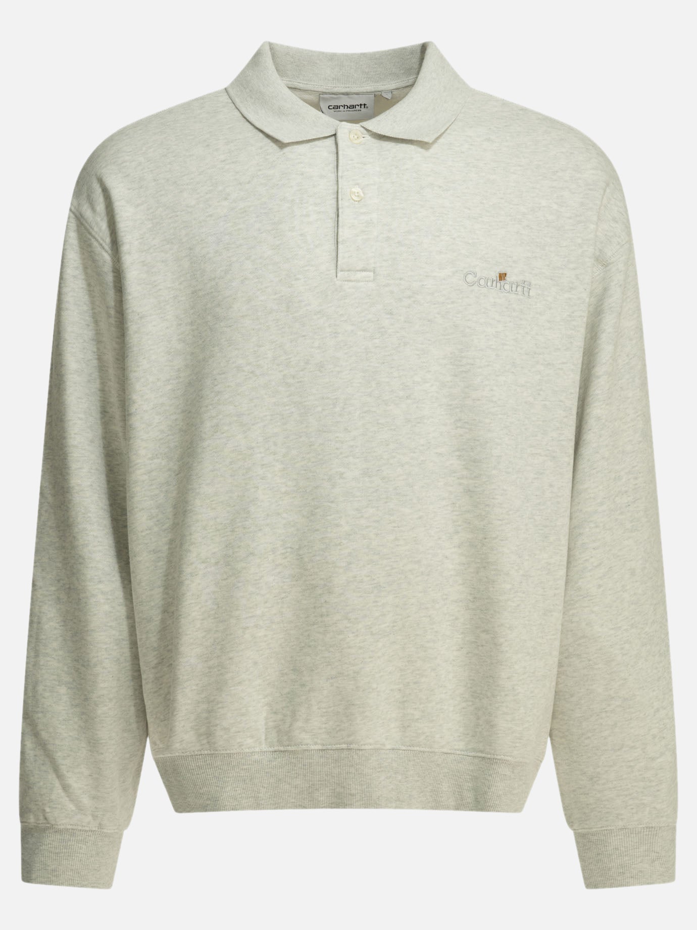 Polo neck sweatshirts Logo  Grey - Carhartt WIP Men | PDP | VIETTI Online Store | Zoom-Modal

