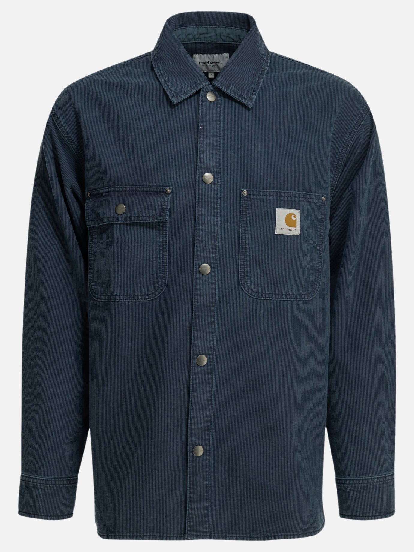 Overshirt jackets Logo  Blue - Carhartt WIP Men | PDP | VIETTI Online Store | Zoom-Modal
