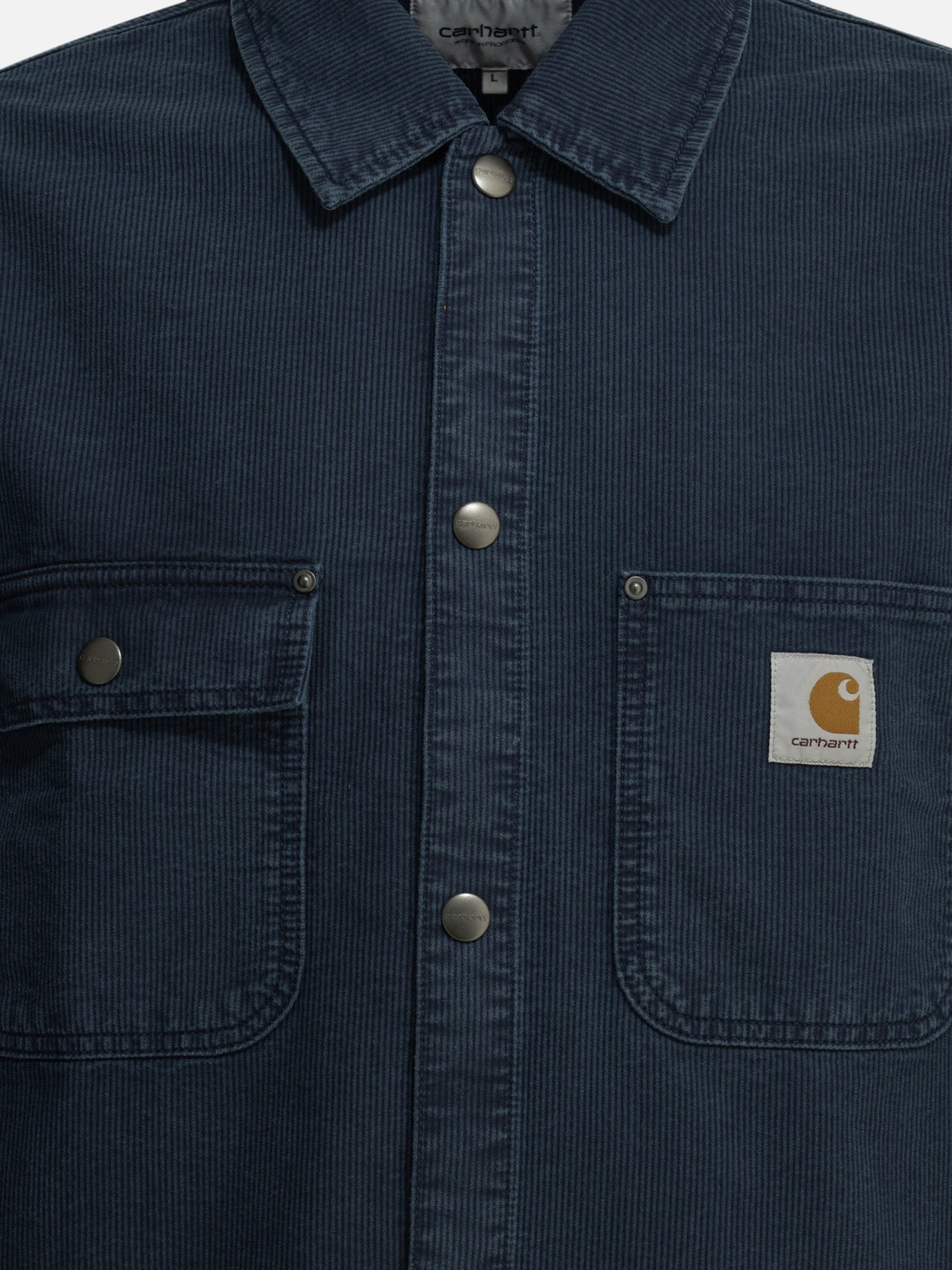 Overshirt jackets Logo  Blue - Carhartt WIP Men | PDP | VIETTI Online Store | thumbnail_3