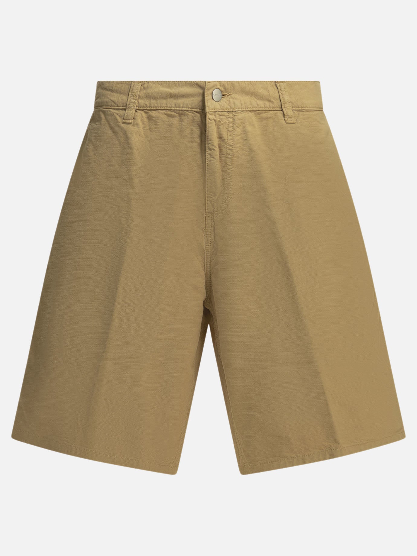 Utility shorts Solid colour  Beige - Carhartt WIP Men | PDP | VIETTI Online Store | thumbnail