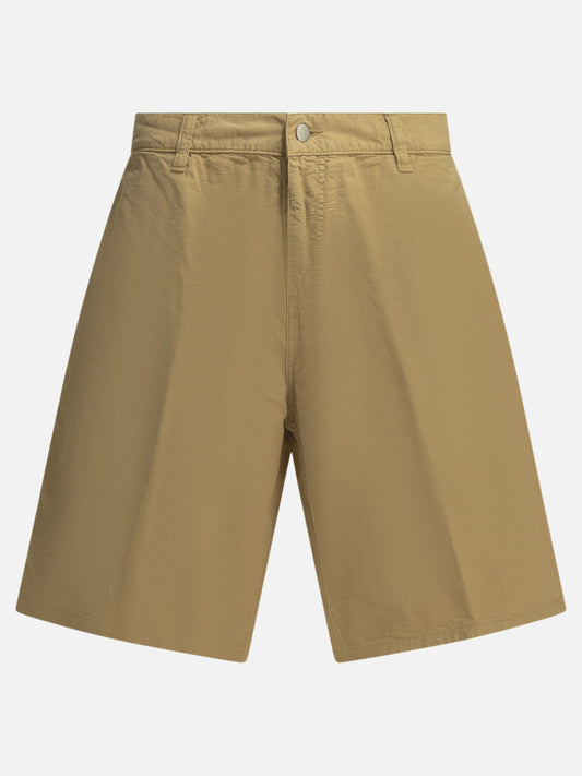 Utility shorts Solid colour  Beige - Carhartt WIP Men | PLP | VIETTI Online Store 
