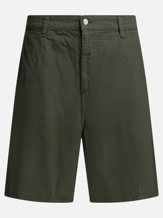 Utility shorts Solid colour  Green - Carhartt WIP Men | PLP | VIETTI Online Store 
