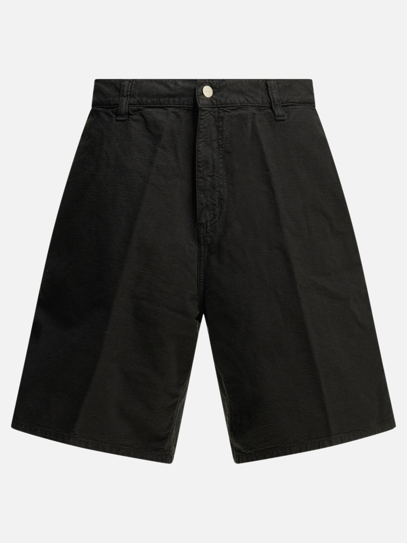 Utility shorts Solid colour  Black - Carhartt WIP Men | PDP | VIETTI Online Store | thumbnail