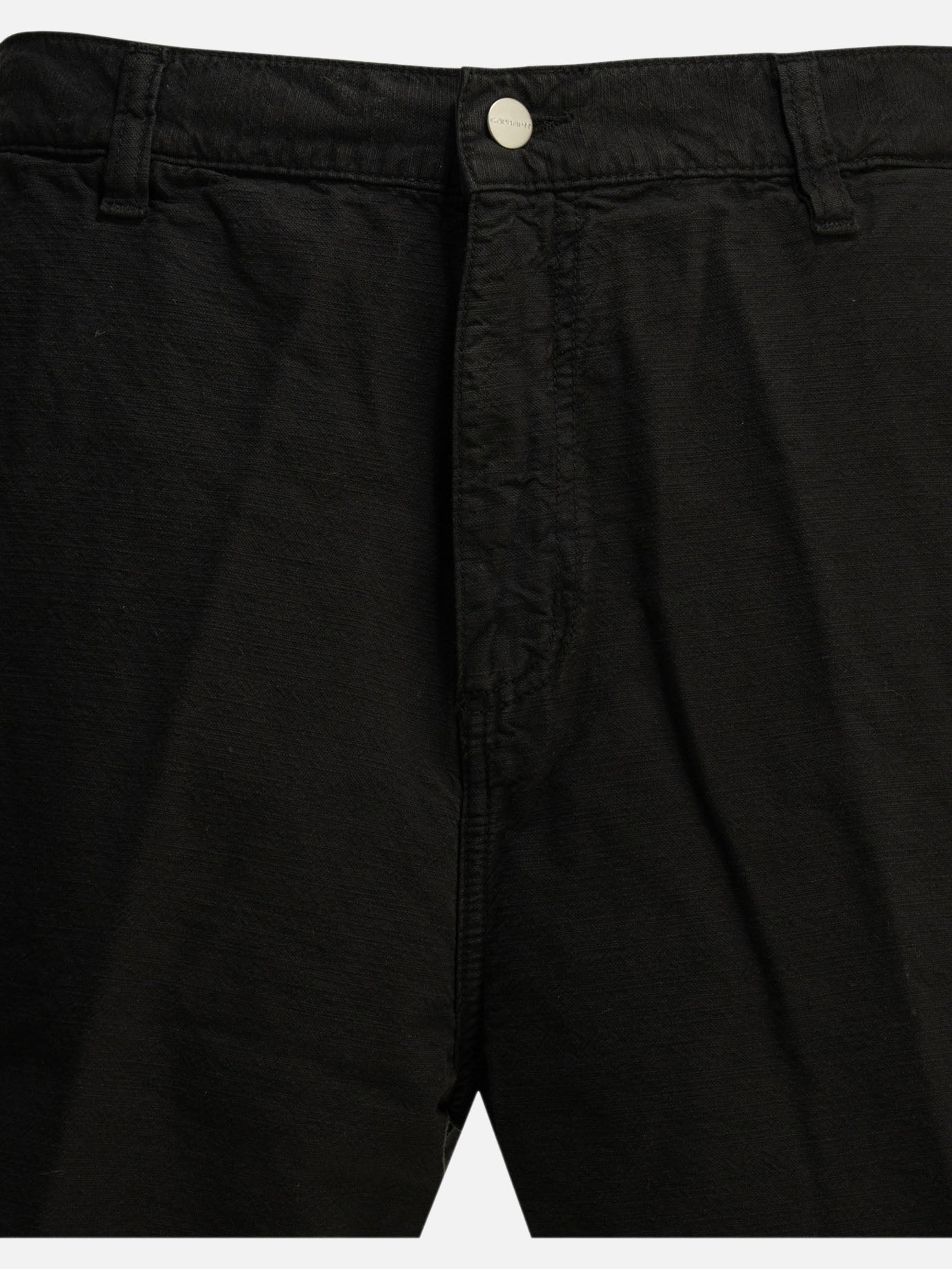 Utility shorts Solid colour  Black - Carhartt WIP Men | PDP | VIETTI Online Store | thumbnail_3