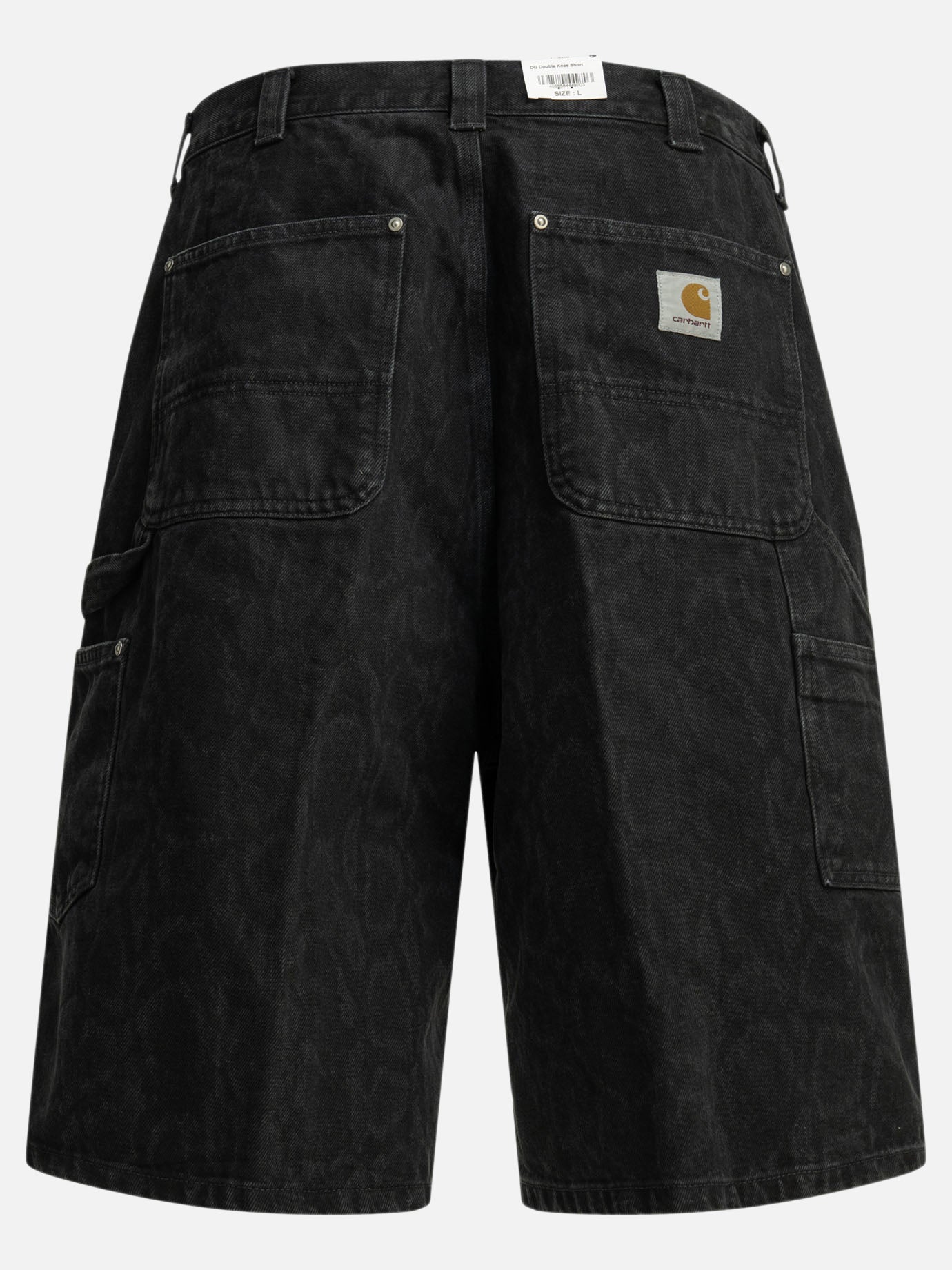Utility shorts Solid colour  Black - Carhartt WIP Men | PDP | VIETTI Online Store | Zoom-Modal_2
