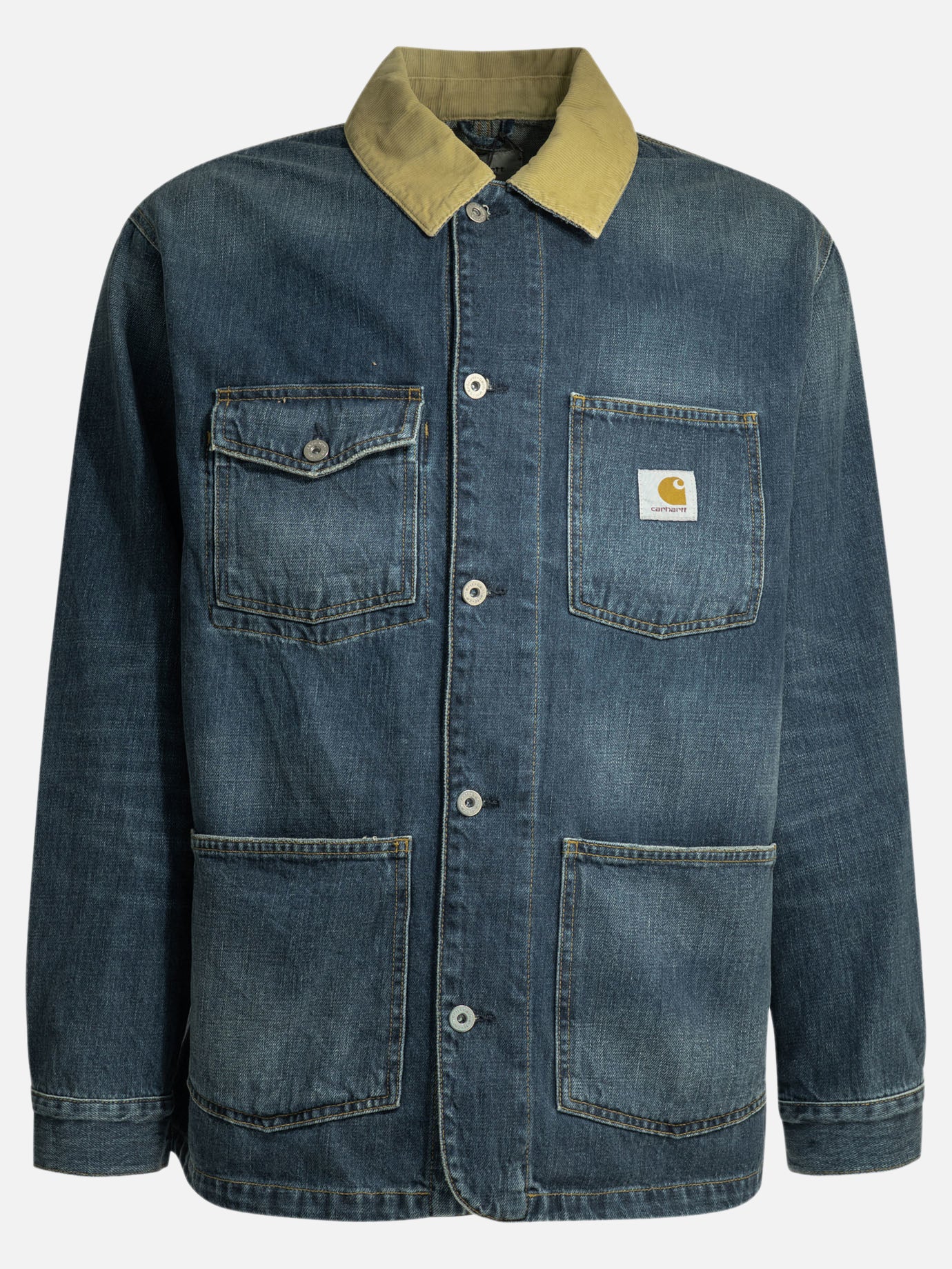 Denim jackets Logo  Blue - Carhartt WIP Men | PDP | VIETTI Online Store | thumbnail