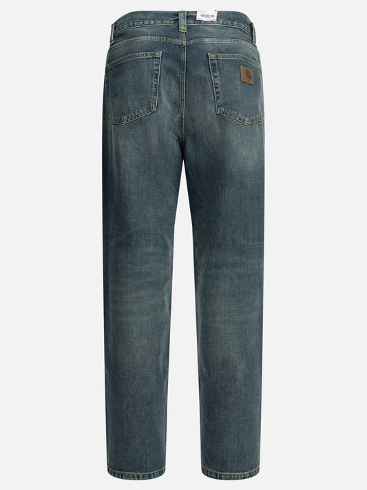 Jeans a gamba larga Solid colour  Blu - Carhartt WIP Uomo | PLP | VIETTI Online Store | 2
