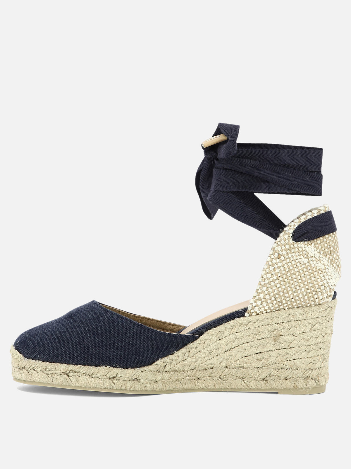 Castañer "Carina 70mm" high espadrilles Blue - VIETTI