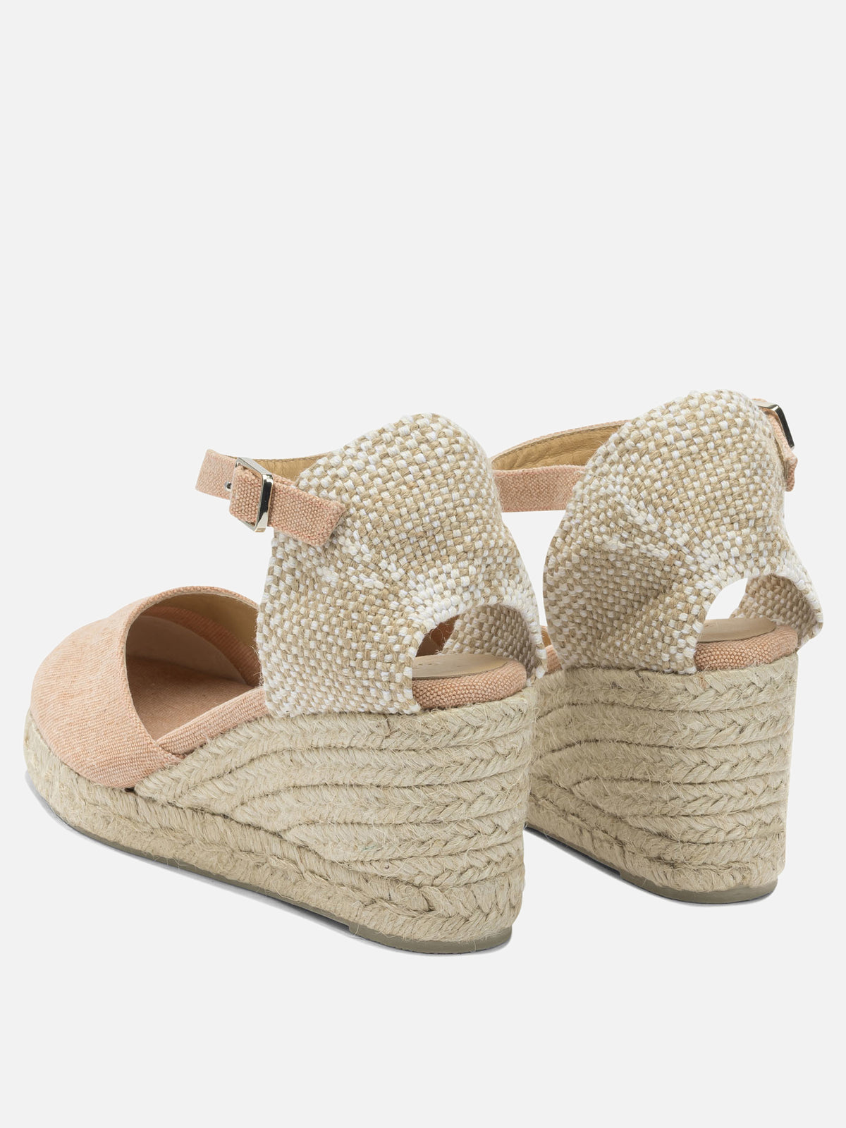 Castañer "Carol 70mm" high espadrilles Pink - VIETTI