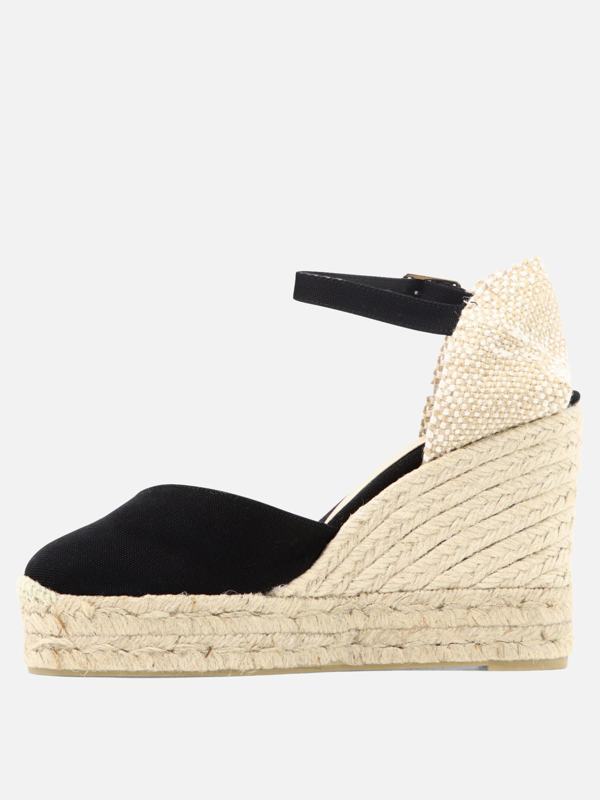 Castañer "Chiarita 90mm" high espadrilles Black