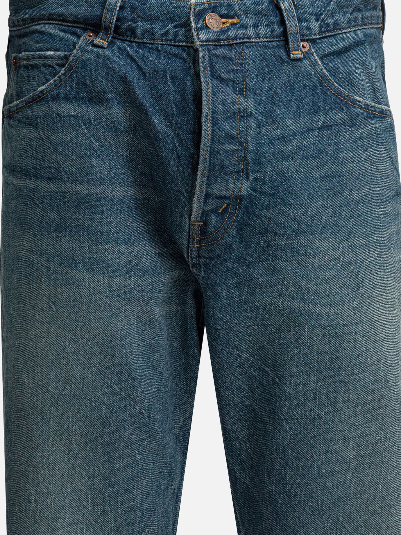 Jeans a gamba larga 100% cotton  Blu - Celine Uomo | PDP | VIETTI Online Store | Zoom-Modal_3
