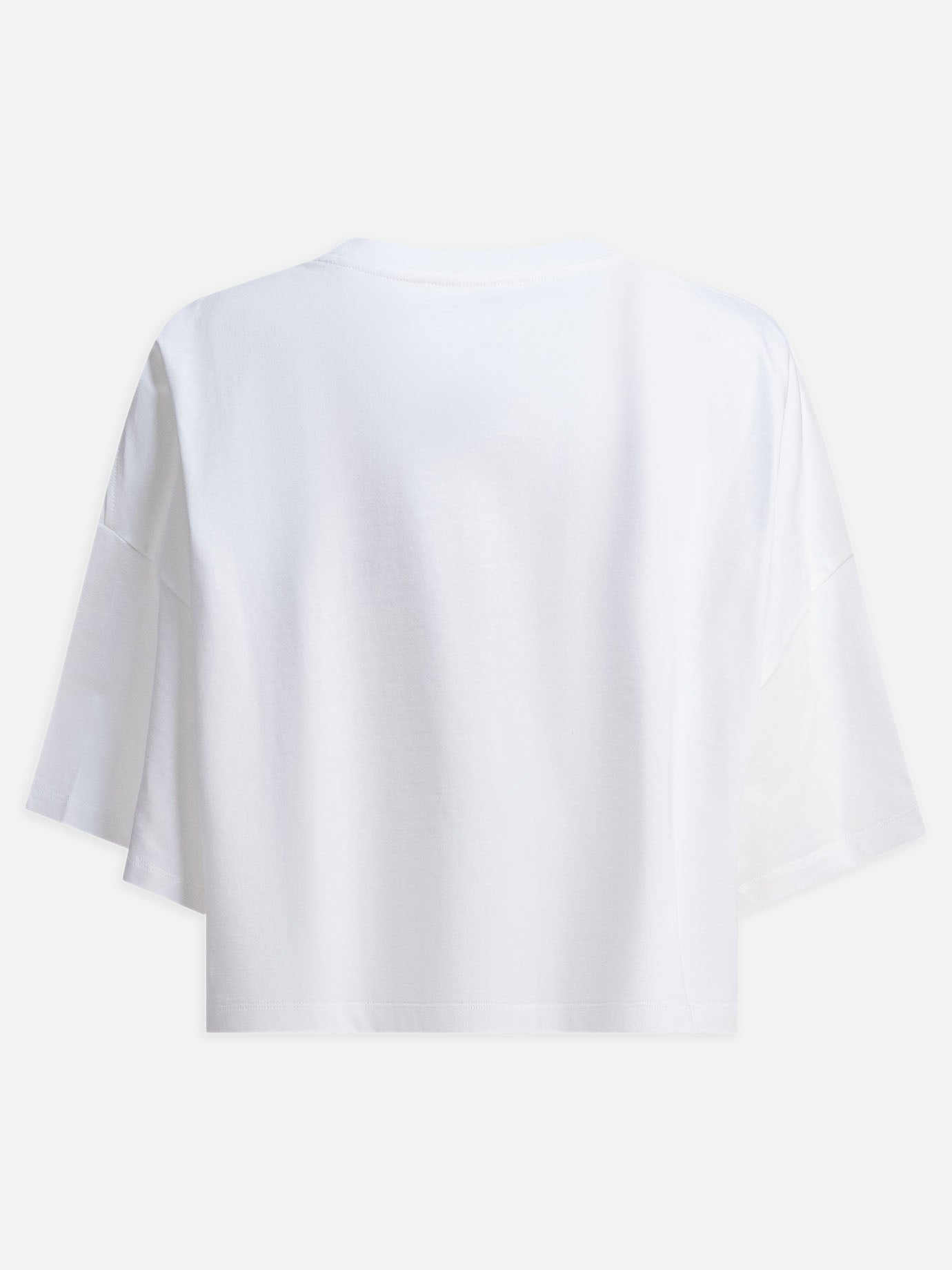 T-shirt girocollo Logo  Bianco - Chloé Donna | PDP | VIETTI Online Store | Zoom-Modal_2
