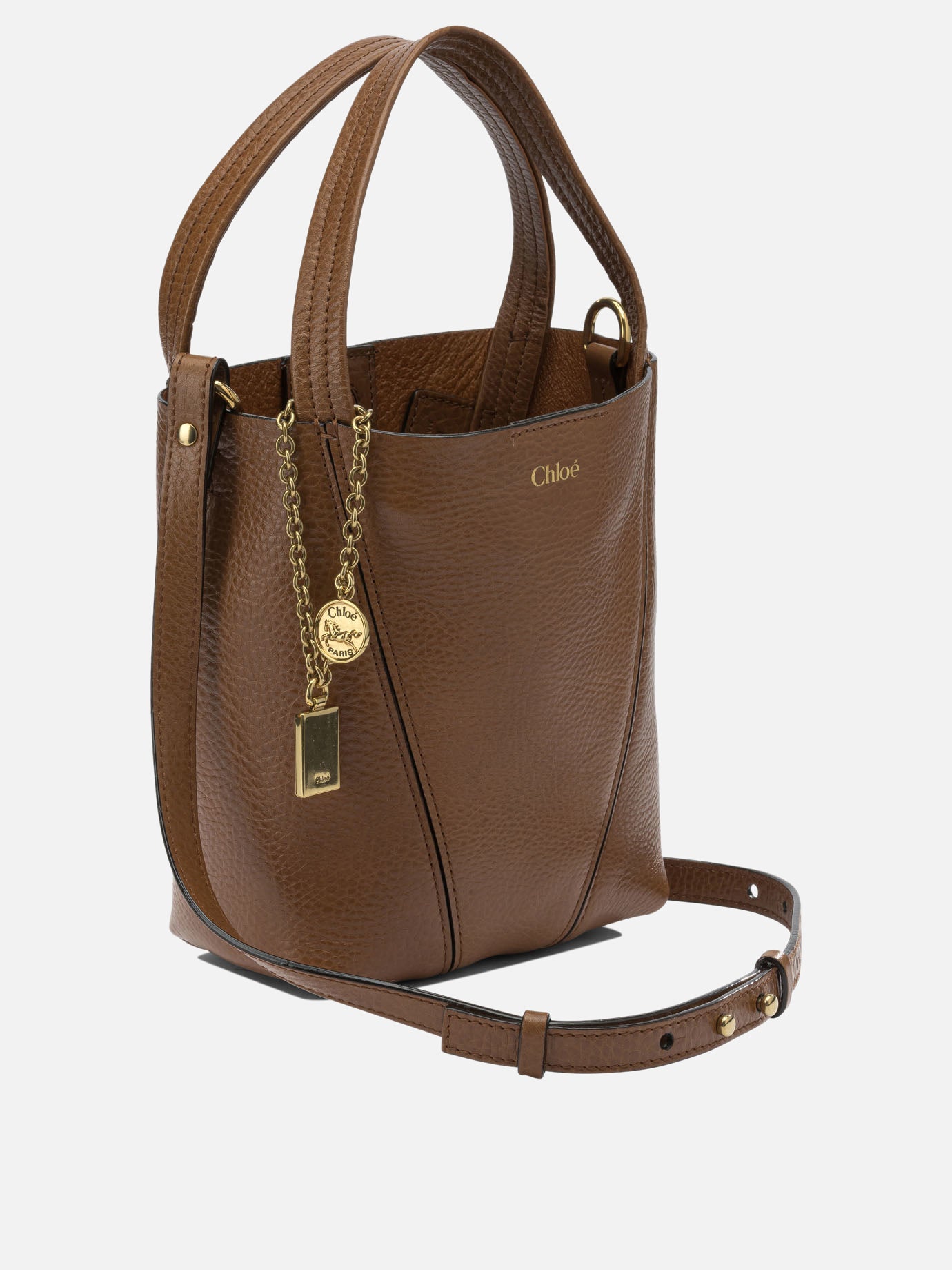 Small bags 100% cow leather  Brown - Chloé Women | PDP | VIETTI Online Store | Zoom-Modal_2

