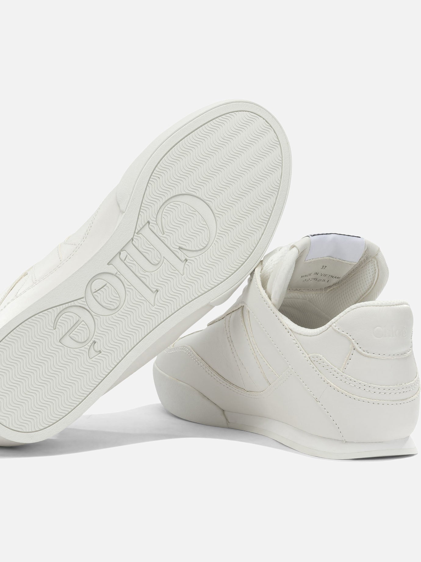 Low top sneakers 100% leather - 100% rubber  White - Chloé Women | PDP | VIETTI Online Store | Zoom-Modal_5
