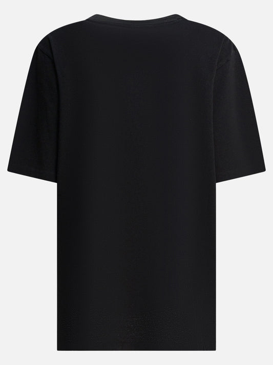Crewneck t-shirts Logo  Black - Chloé Women | VIETTI Online Store | 2
