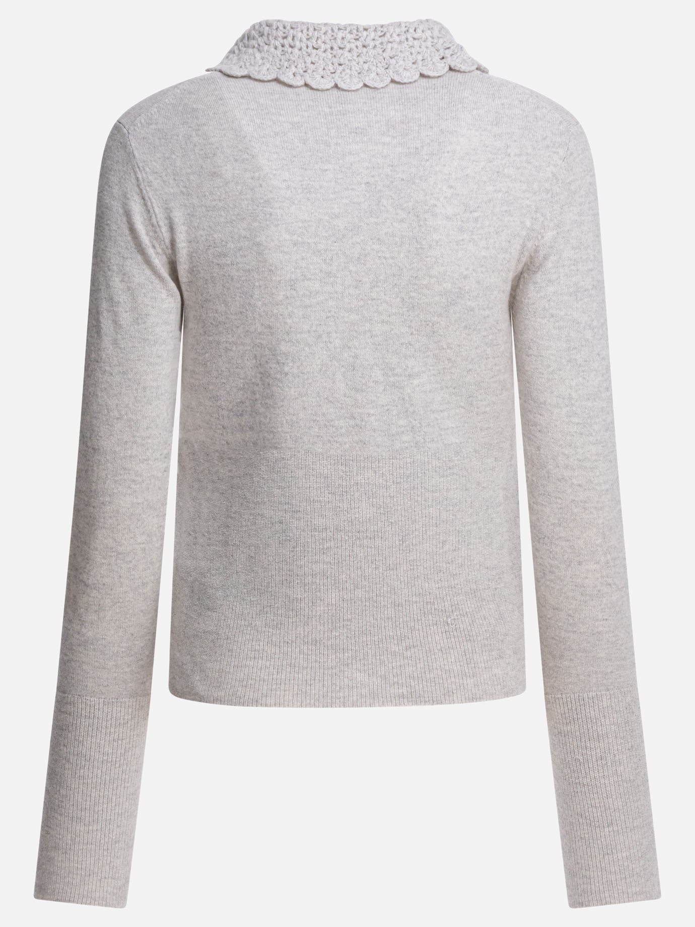 Cardigans Logo  Grey - Chloé Women | PDP | VIETTI Online Store | thumbnail_4
