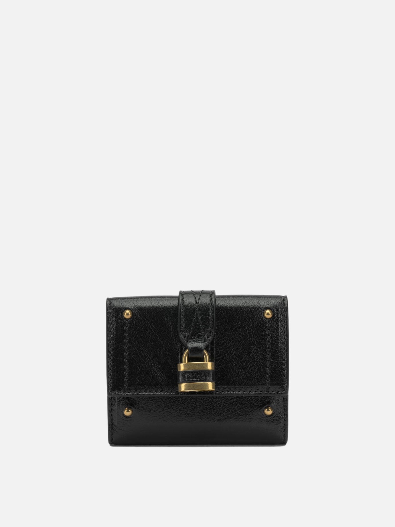 Wallets 100% buffalo leather - Lining: 100% calf leather - Other fabric: 65% polyester 35% cotton  Black - Chloé Women | PDP | VIETTI Online Store | thumbnail