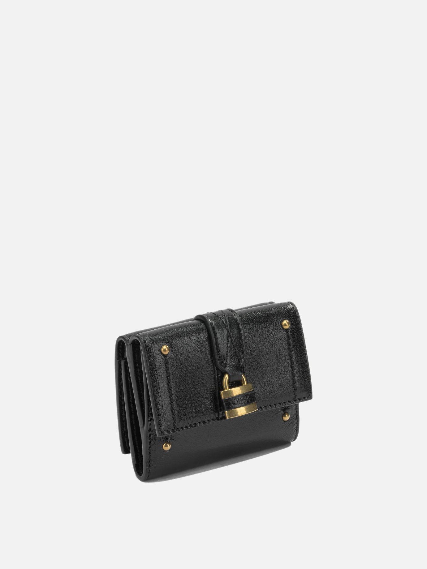 Wallets 100% buffalo leather - Lining: 100% calf leather - Other fabric: 65% polyester 35% cotton  Black - Chloé Women | PDP | VIETTI Online Store | thumbnail_2