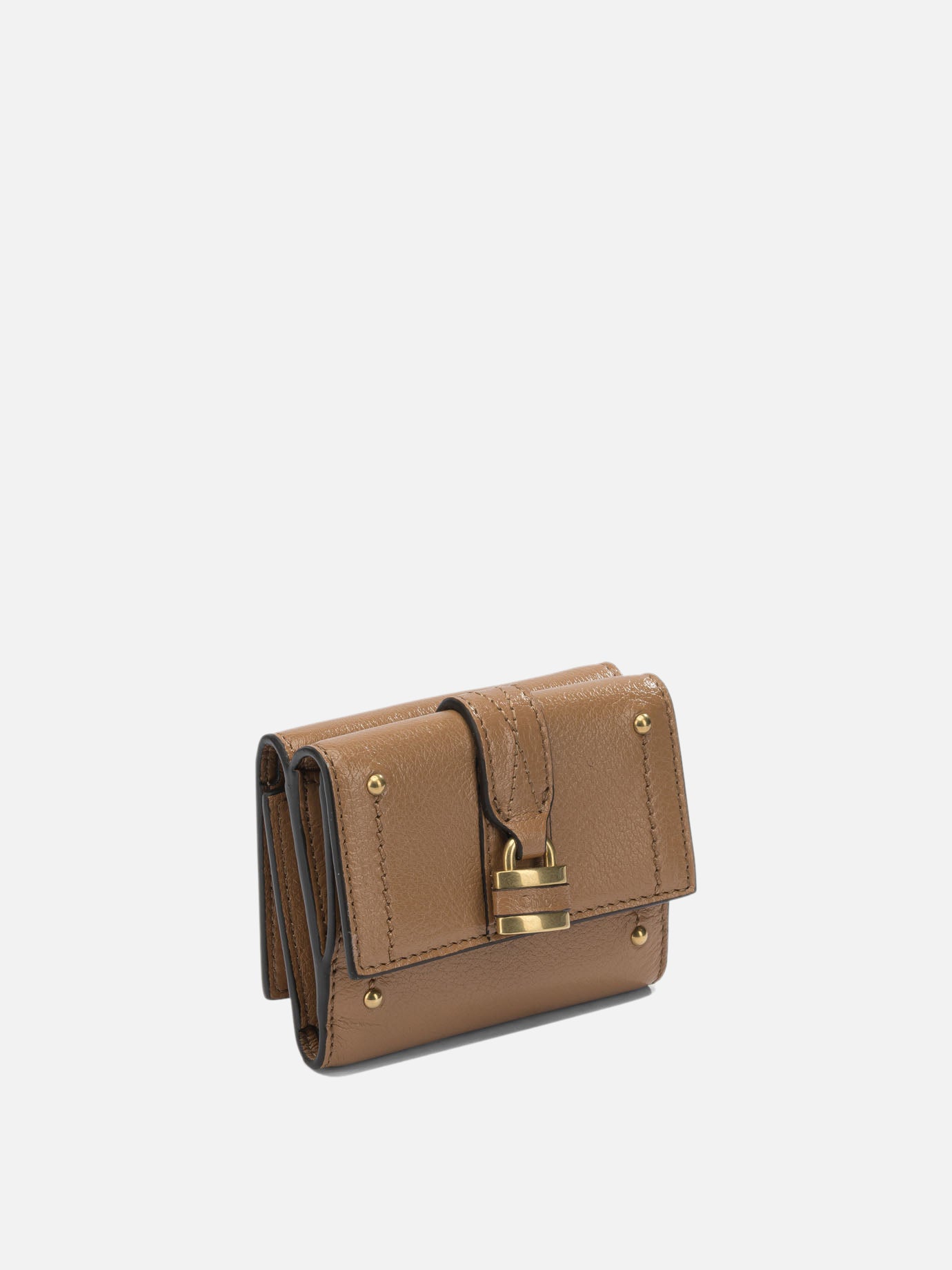 Wallets 100% buffalo leather - Lining: 100% calf leather - Other fabric: 65% polyester 35% cotton  Beige - Chloé Women | PDP | VIETTI Online Store | Zoom-Modal_2
