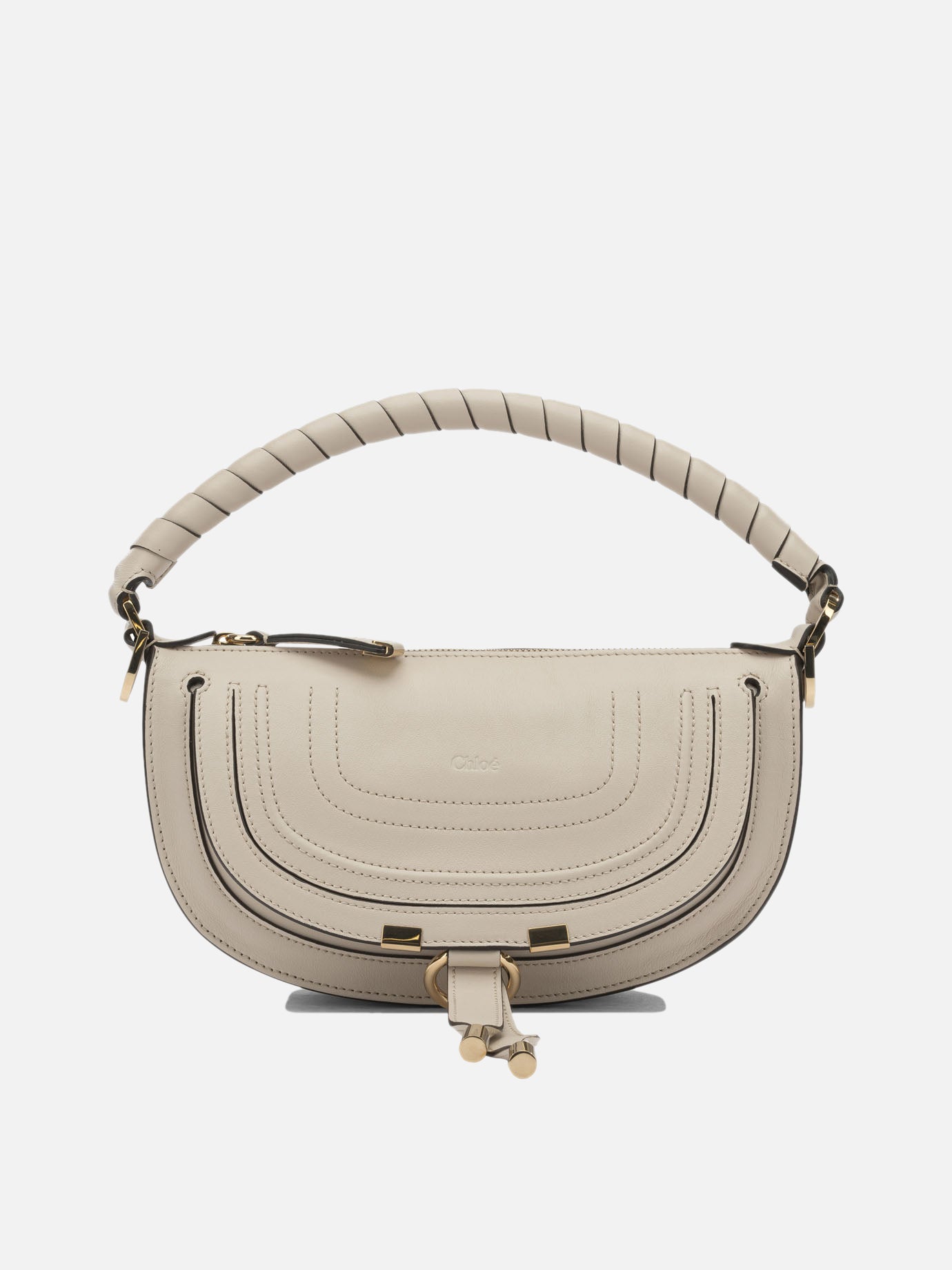 Small bags 100% calf leather - Lining: 68% linen 32% cotton  White - Chloé Women | PDP | VIETTI Online Store | thumbnail