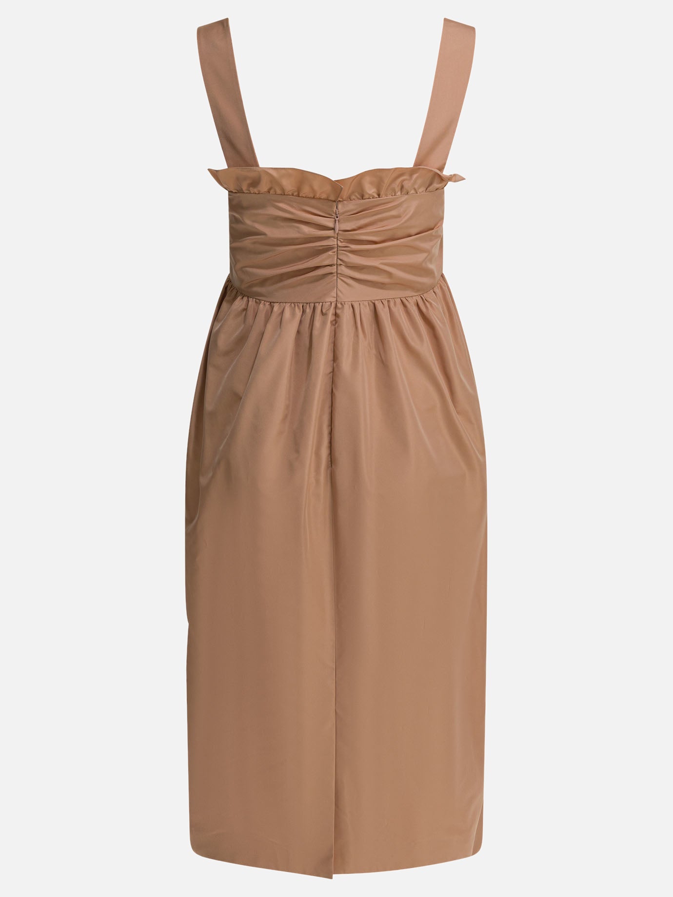 balloon dresses for women Chloé Silk-blend Midi Balloon Dress