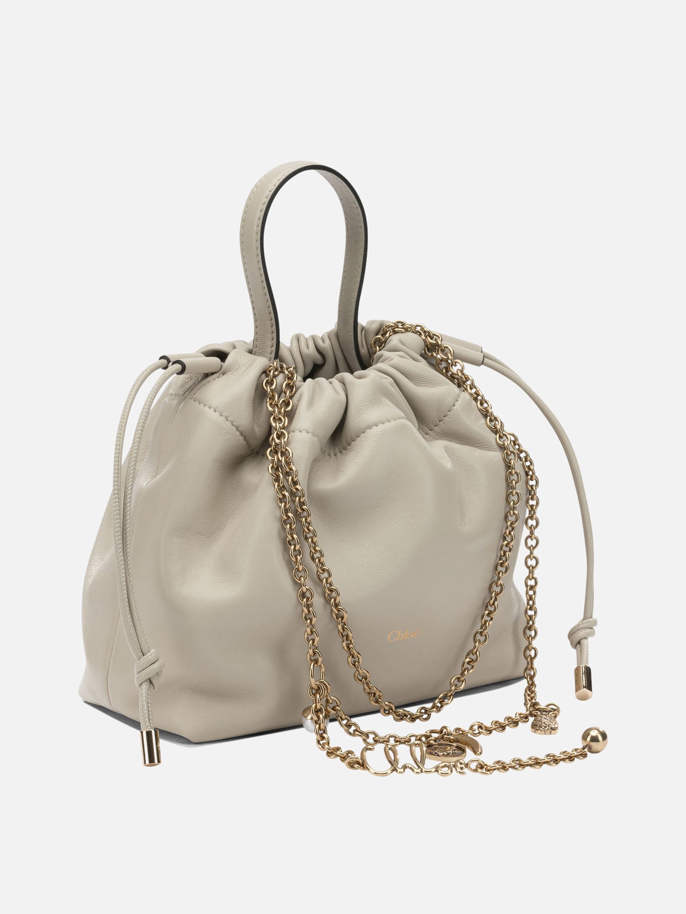 Small bags 100% lamb leather - Lining: 100% calf leather  White - Chloé Women | PDP | VIETTI Online Store | Zoom-Modal_2
