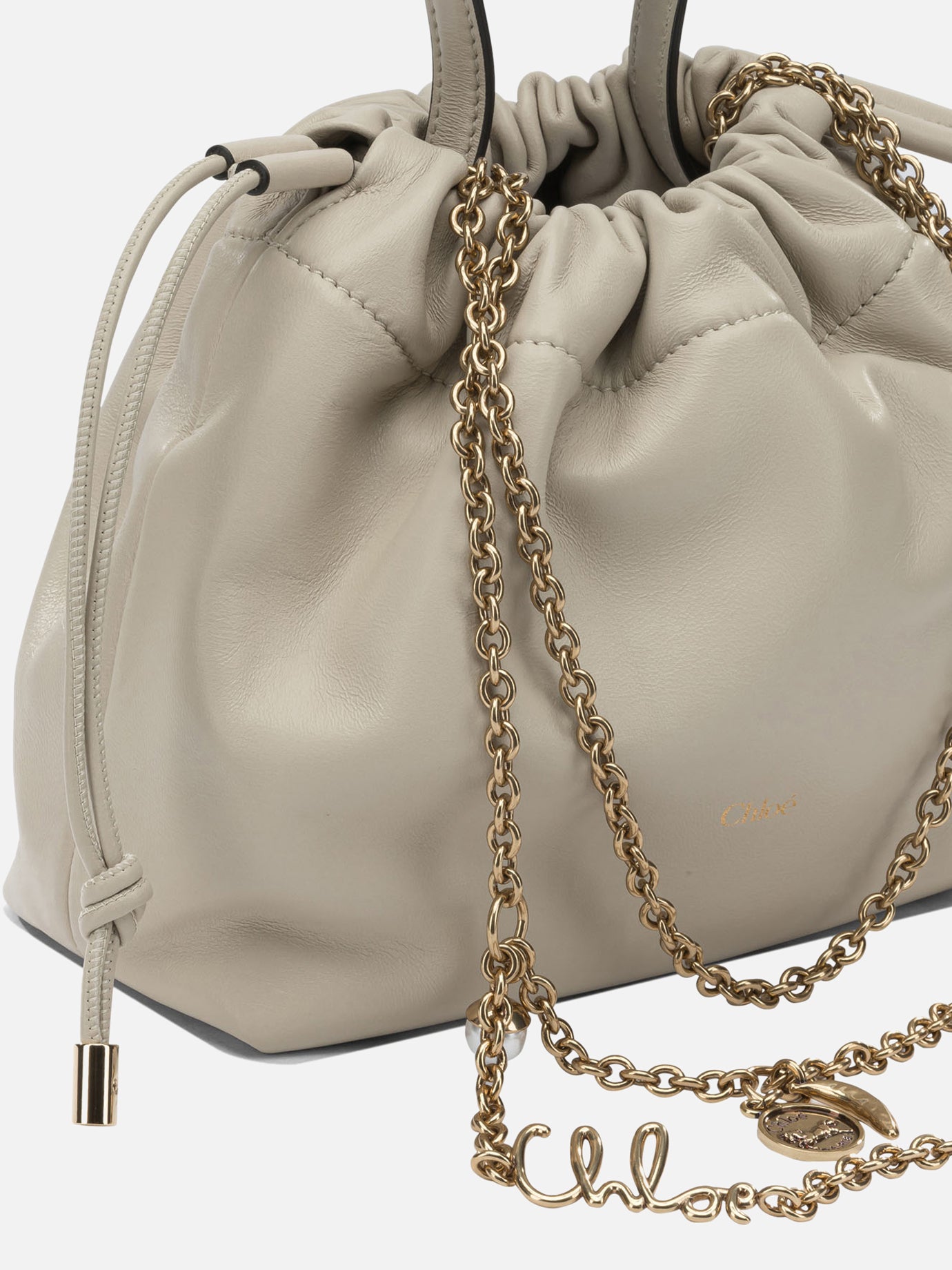 Small bags 100% lamb leather - Lining: 100% calf leather  White - Chloé Women | PDP | VIETTI Online Store | Zoom-Modal_4
