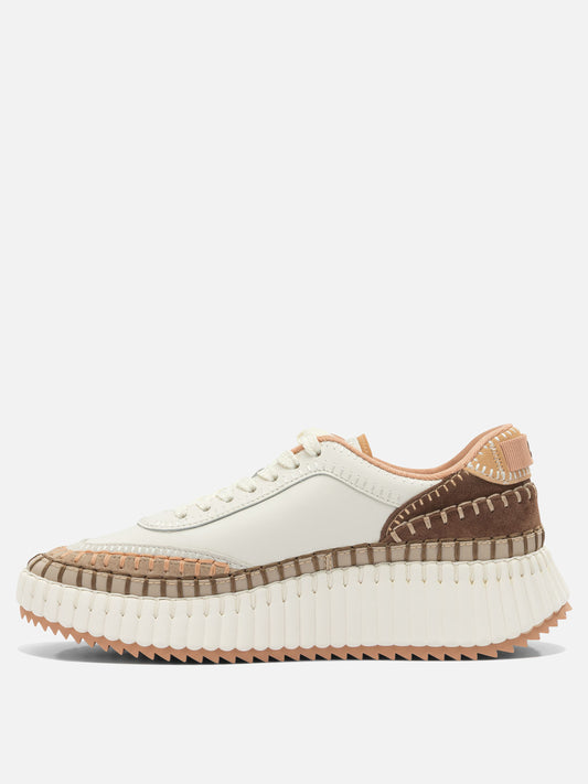 Chloé "Nama" sneakers Beige

