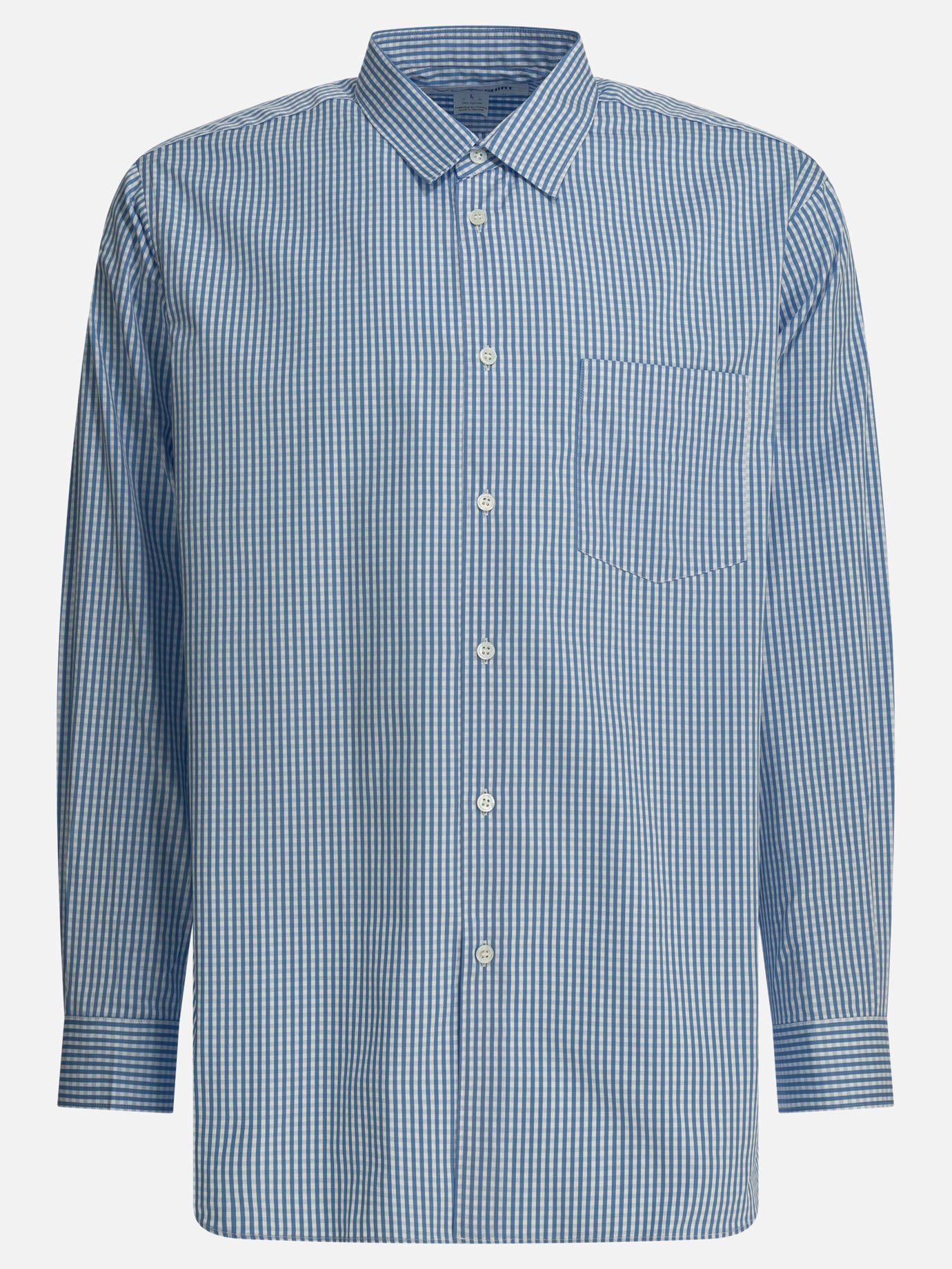 Casual shirts Striped  Light blue - Comme Des Garçons Forever Men | PDP | VIETTI Online Store | thumbnail
