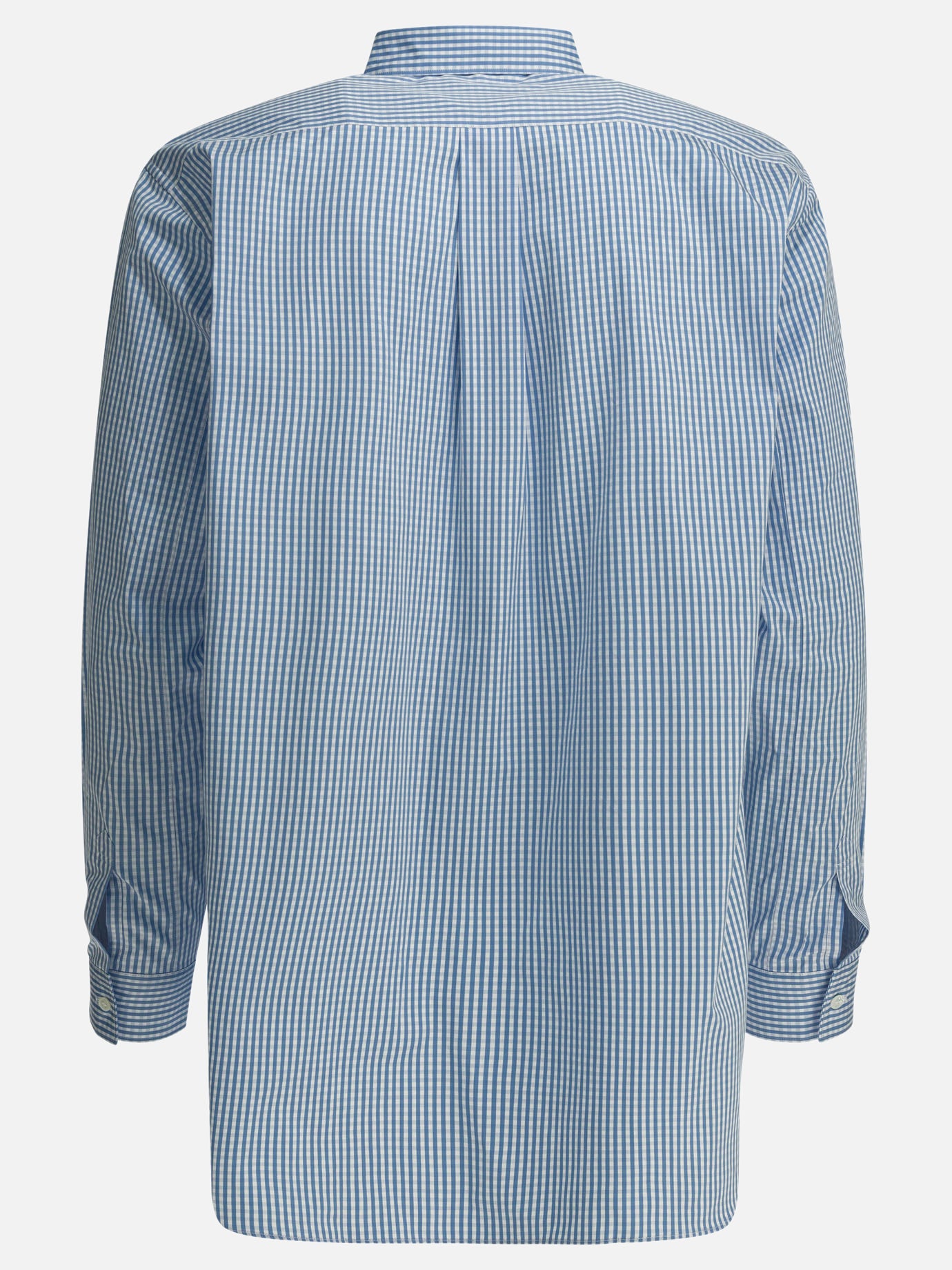 Comme Des Garçons Forever Striped cotton shirt Light blue - Men